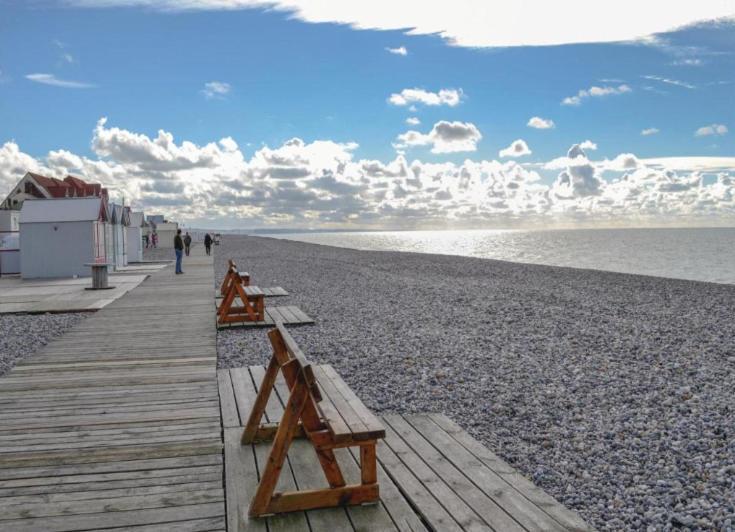Appartement Face A La Mer 6 Personnes Cayeux-sur-Mer Esterno foto